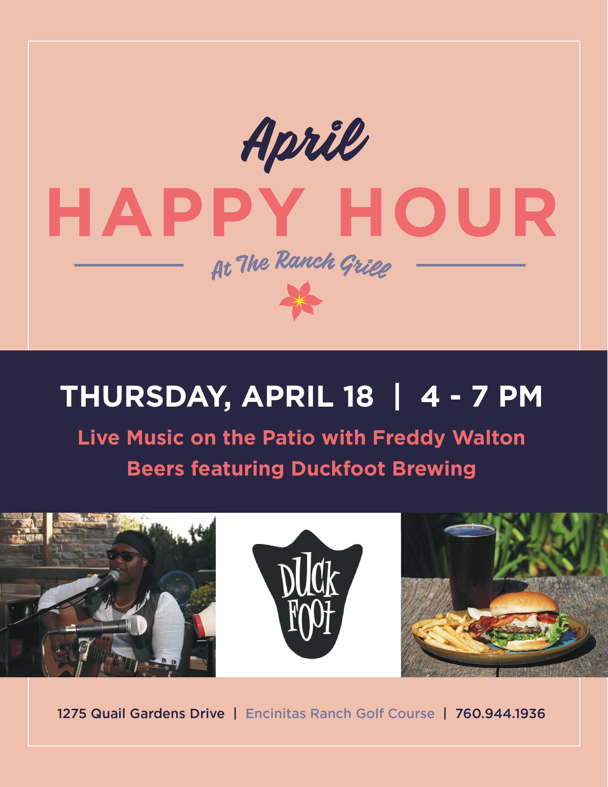 April 2024 Happy Hour Flyer