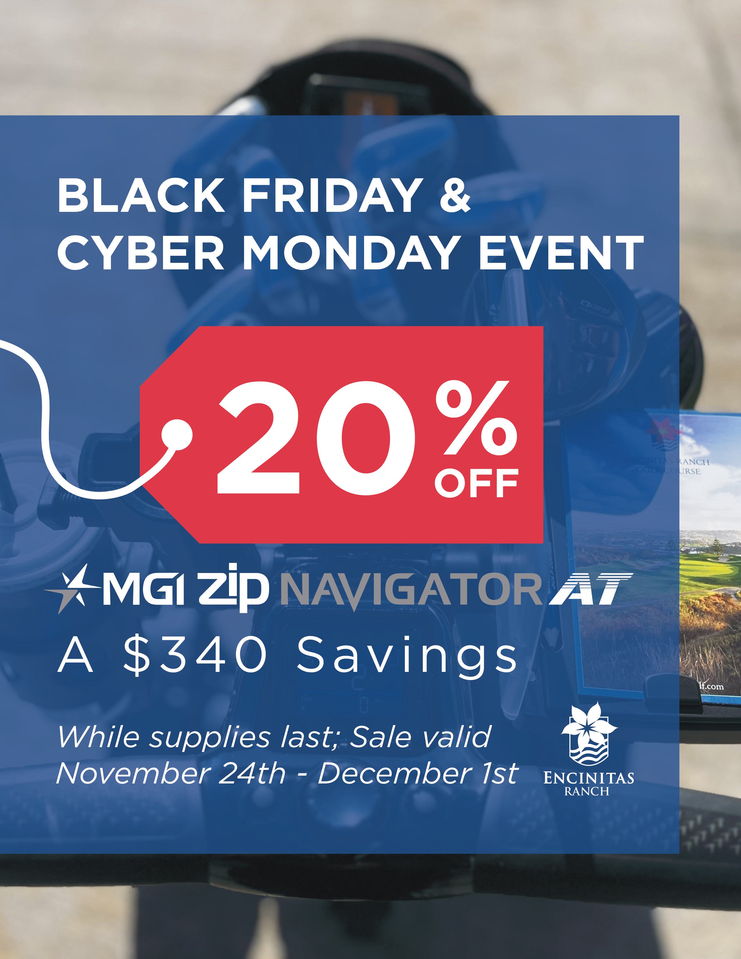 ER Black Friday Cyber Monday Sale Flyer